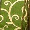 The Ribbon People Green and Metallic Gold Swirl Wired Craft Ribbon 2.5" x 20 Yards